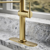 CRUE SEMI-PROFESSIONAL KITCHEN SINK FAUCET WITH THREE-FUNCTION SPRAYHEAD - robinsonco.ca