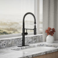 CRUE SEMI-PROFESSIONAL KITCHEN SINK FAUCET WITH THREE-FUNCTION SPRAYHEAD - robinsonco.ca