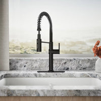 CRUE SEMI-PROFESSIONAL KITCHEN SINK FAUCET WITH THREE-FUNCTION SPRAYHEAD - robinsonco.ca