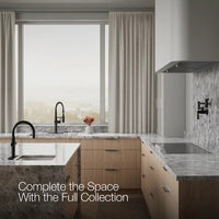 CRUE SEMI-PROFESSIONAL KITCHEN SINK FAUCET WITH THREE-FUNCTION SPRAYHEAD - robinsonco.ca