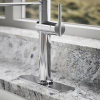 CRUE SEMI-PROFESSIONAL KITCHEN SINK FAUCET WITH THREE-FUNCTION SPRAYHEAD - robinsonco.ca