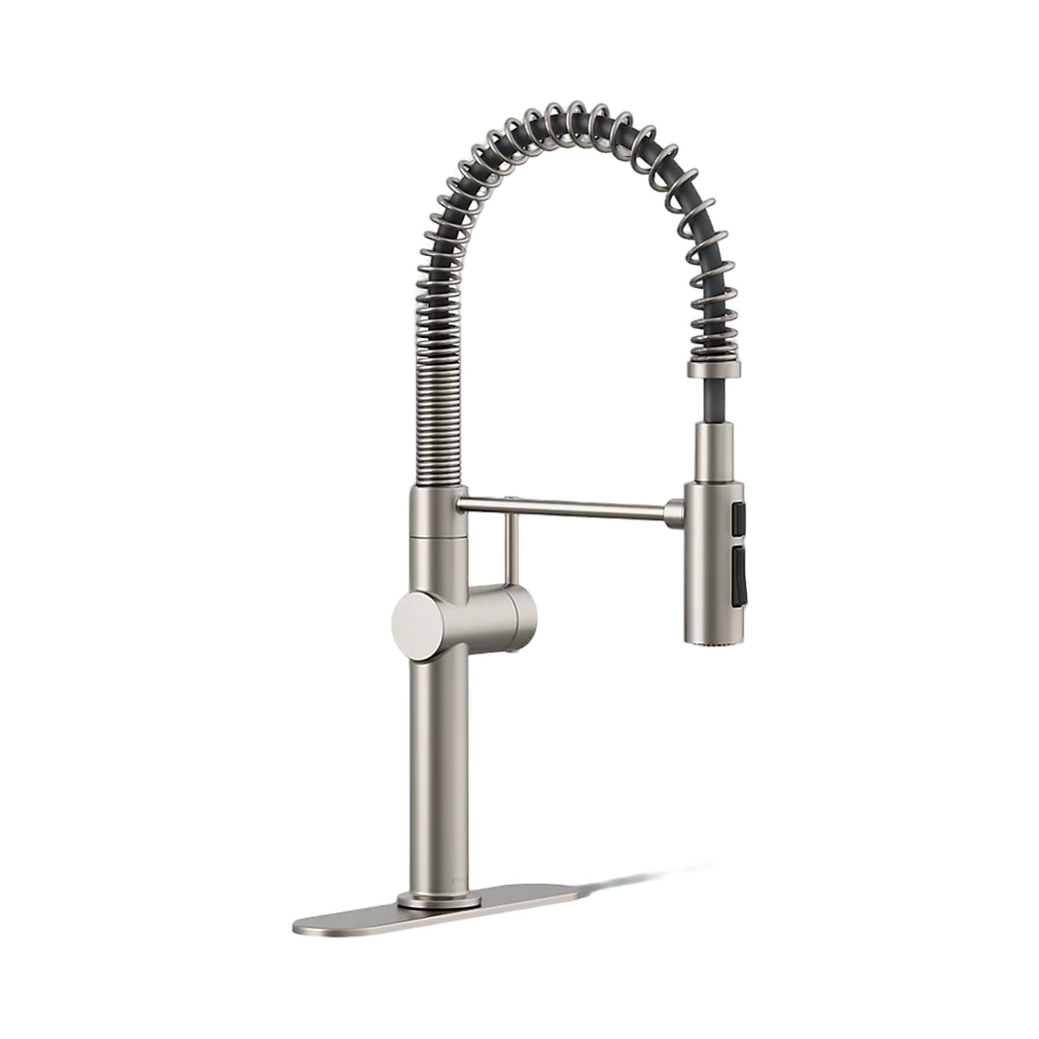CRUE SEMI-PROFESSIONAL KITCHEN SINK FAUCET WITH THREE-FUNCTION SPRAYHEAD - robinsonco.ca