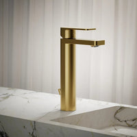 PARALLEL TALL SINGLE-HANDLE BATHROOM SINK FAUCET - robinsonco.ca