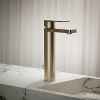 PARALLEL TALL SINGLE-HANDLE BATHROOM SINK FAUCET - robinsonco.ca