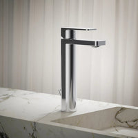 PARALLEL TALL SINGLE-HANDLE BATHROOM SINK FAUCET - robinsonco.ca