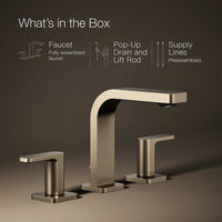 PARALLEL WIDESPREAD BATHROOM SINK FAUCET - robinsonco.ca