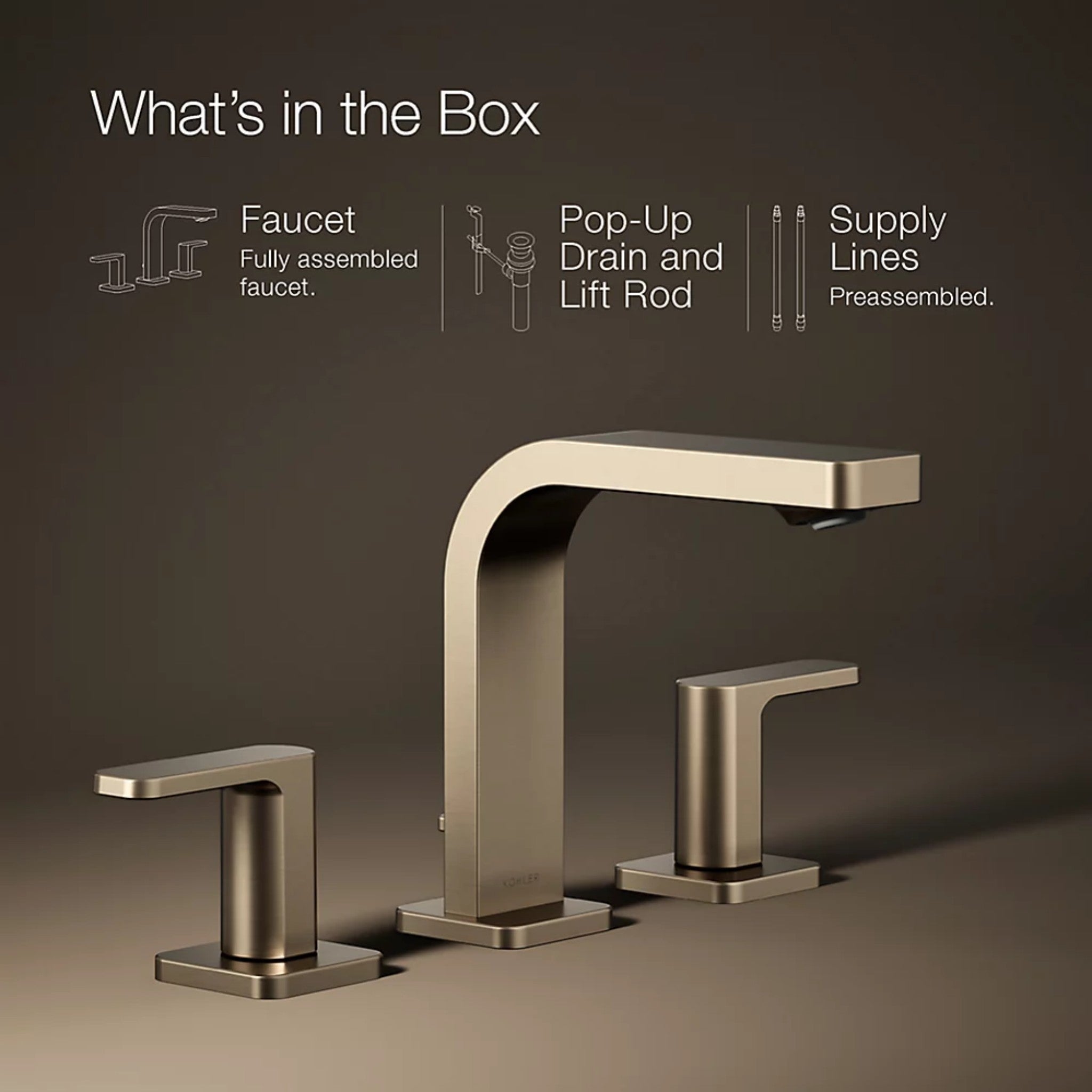 PARALLEL WIDESPREAD BATHROOM SINK FAUCET - robinsonco.ca