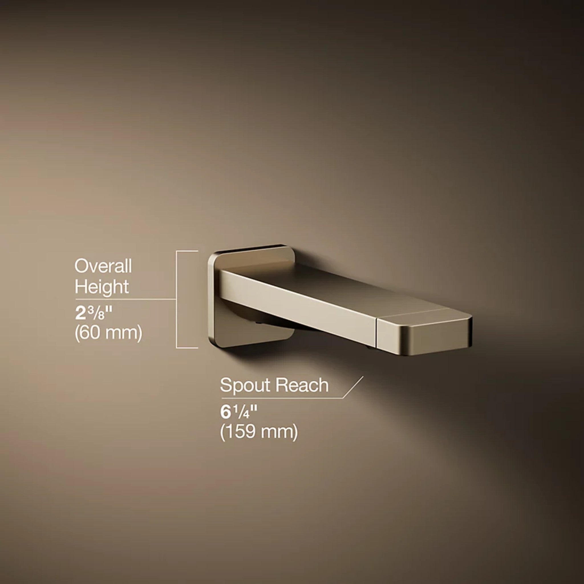 PARALLEL WALL MOUNT BATH SPOUT - robinsonco.ca