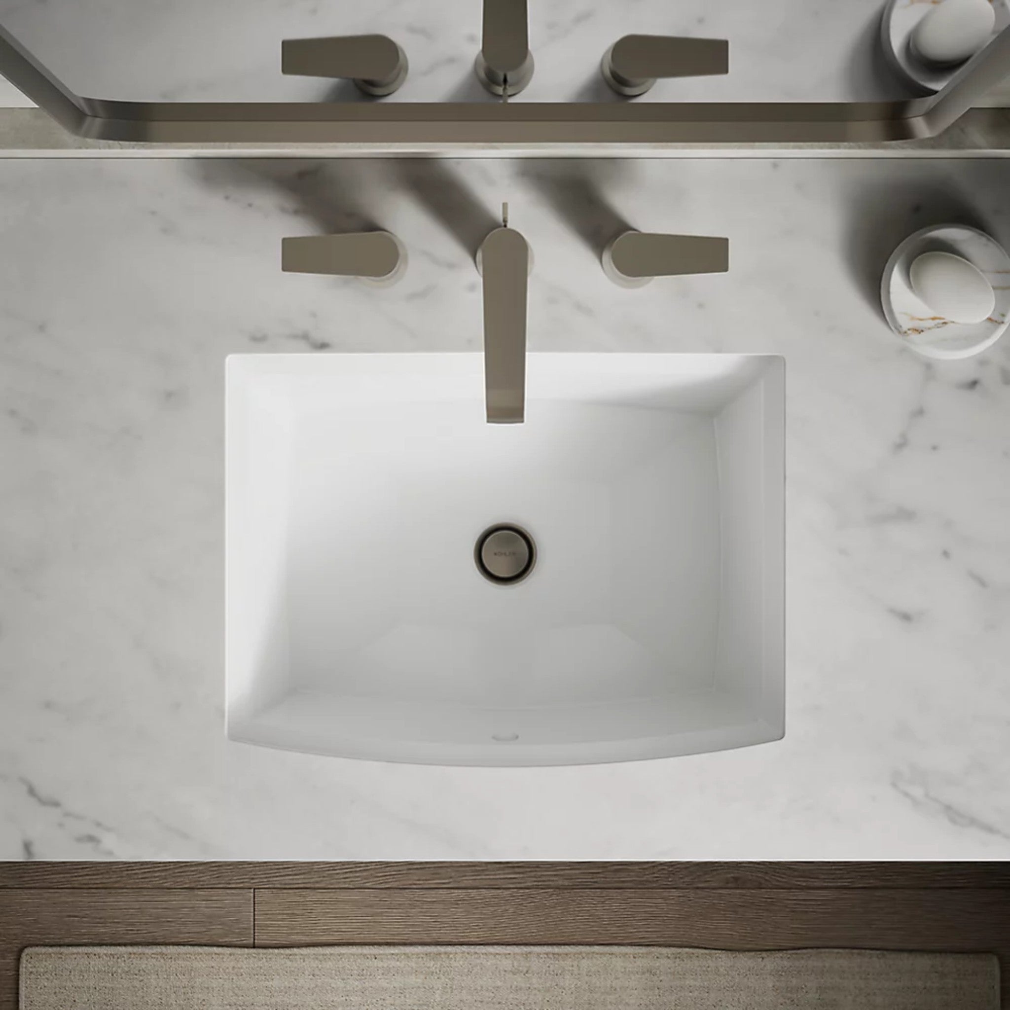 ARCHER 20-INCH RECTANGULAR UNDERMOUNT BATHROOM SINK - robinsonco.ca