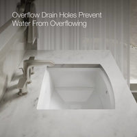 ARCHER 20-INCH RECTANGULAR UNDERMOUNT BATHROOM SINK - robinsonco.ca