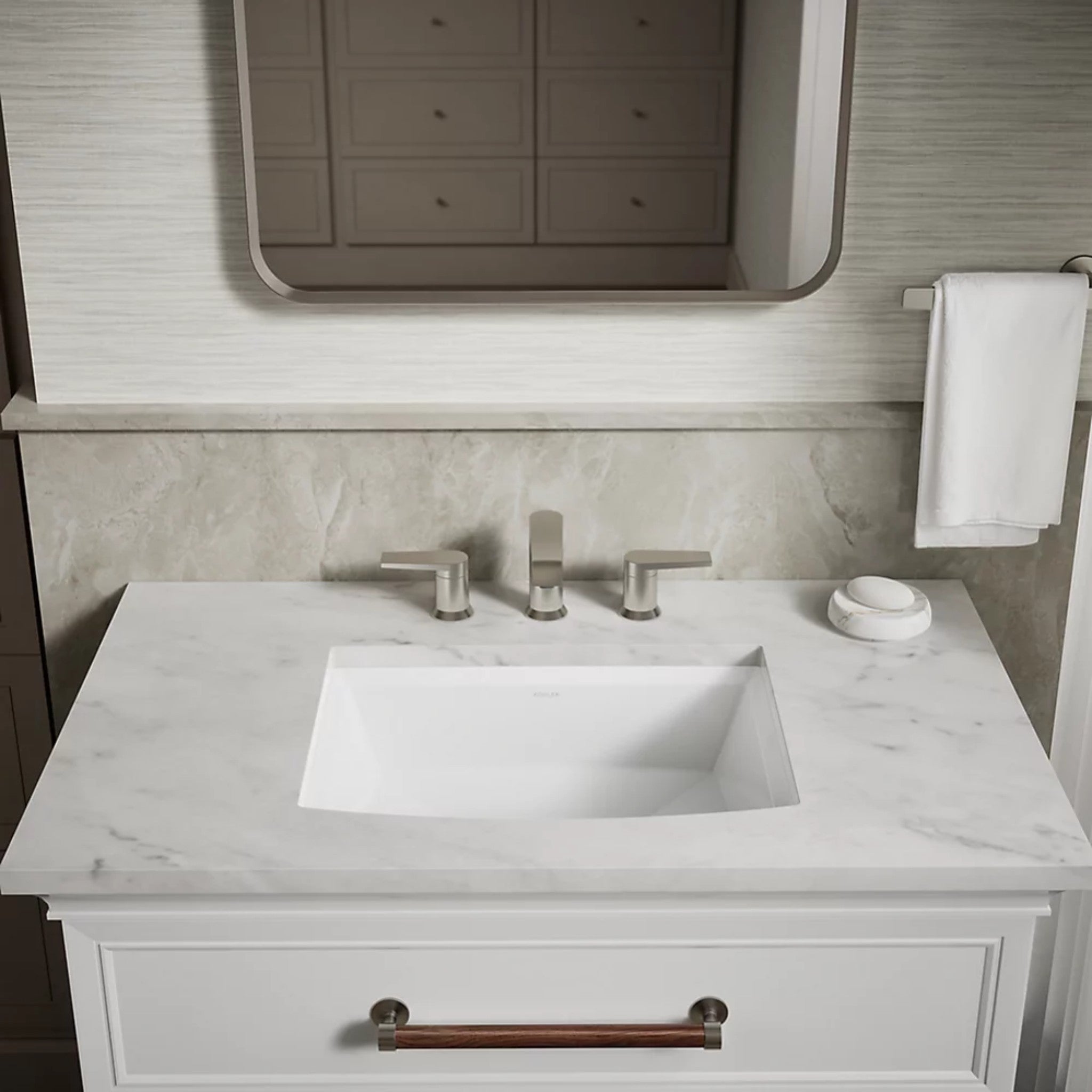 ARCHER 20-INCH RECTANGULAR UNDERMOUNT BATHROOM SINK - robinsonco.ca