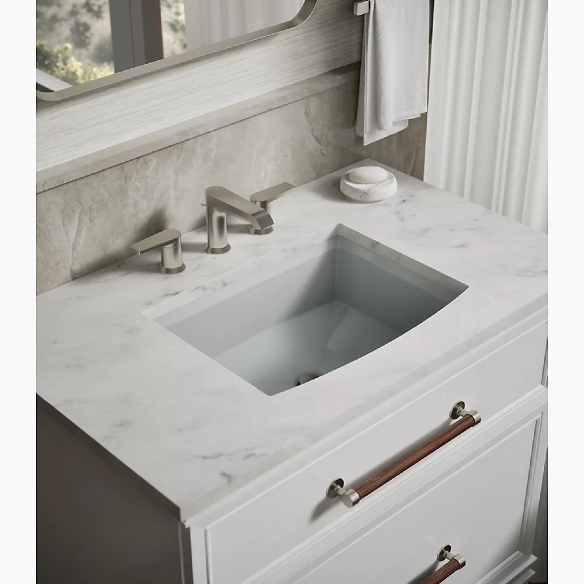 ARCHER 20-INCH RECTANGULAR UNDERMOUNT BATHROOM SINK - robinsonco.ca