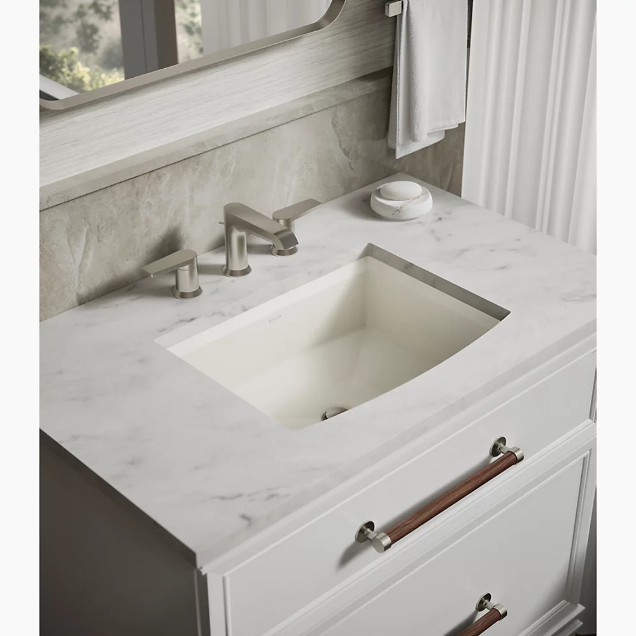 ARCHER 20-INCH RECTANGULAR UNDERMOUNT BATHROOM SINK - robinsonco.ca