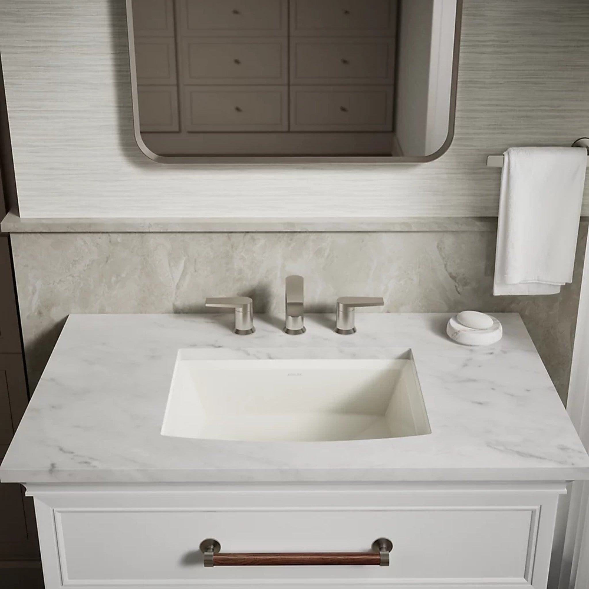 ARCHER 20-INCH RECTANGULAR UNDERMOUNT BATHROOM SINK - robinsonco.ca