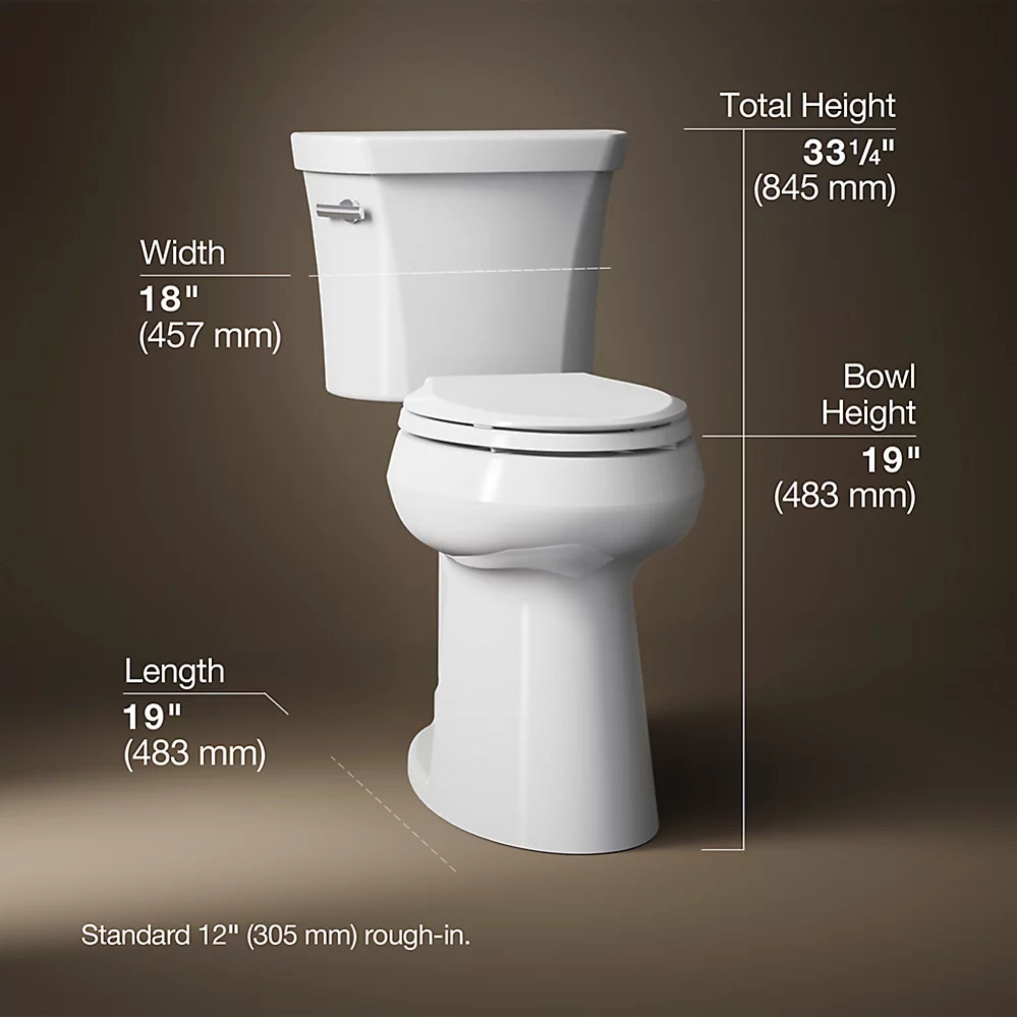 HIGHLINE TALL TWO-PIECE ELONGATED TOILET - robinsonco.ca