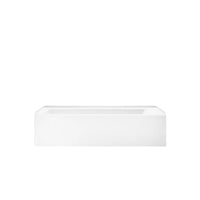 ENTITY RECTANGLE 60 X 30 INCHES ALCOVE BATHTUB WITH INTEGRAL APRON AND FLANGE - robinsonco.ca