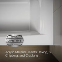 ENTITY RECTANGLE 60 X 30 INCHES ALCOVE BATHTUB WITH INTEGRAL APRON AND FLANGE - robinsonco.ca