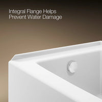 ENTITY RECTANGLE 60 X 30 INCHES ALCOVE BATHTUB WITH INTEGRAL APRON AND FLANGE - robinsonco.ca