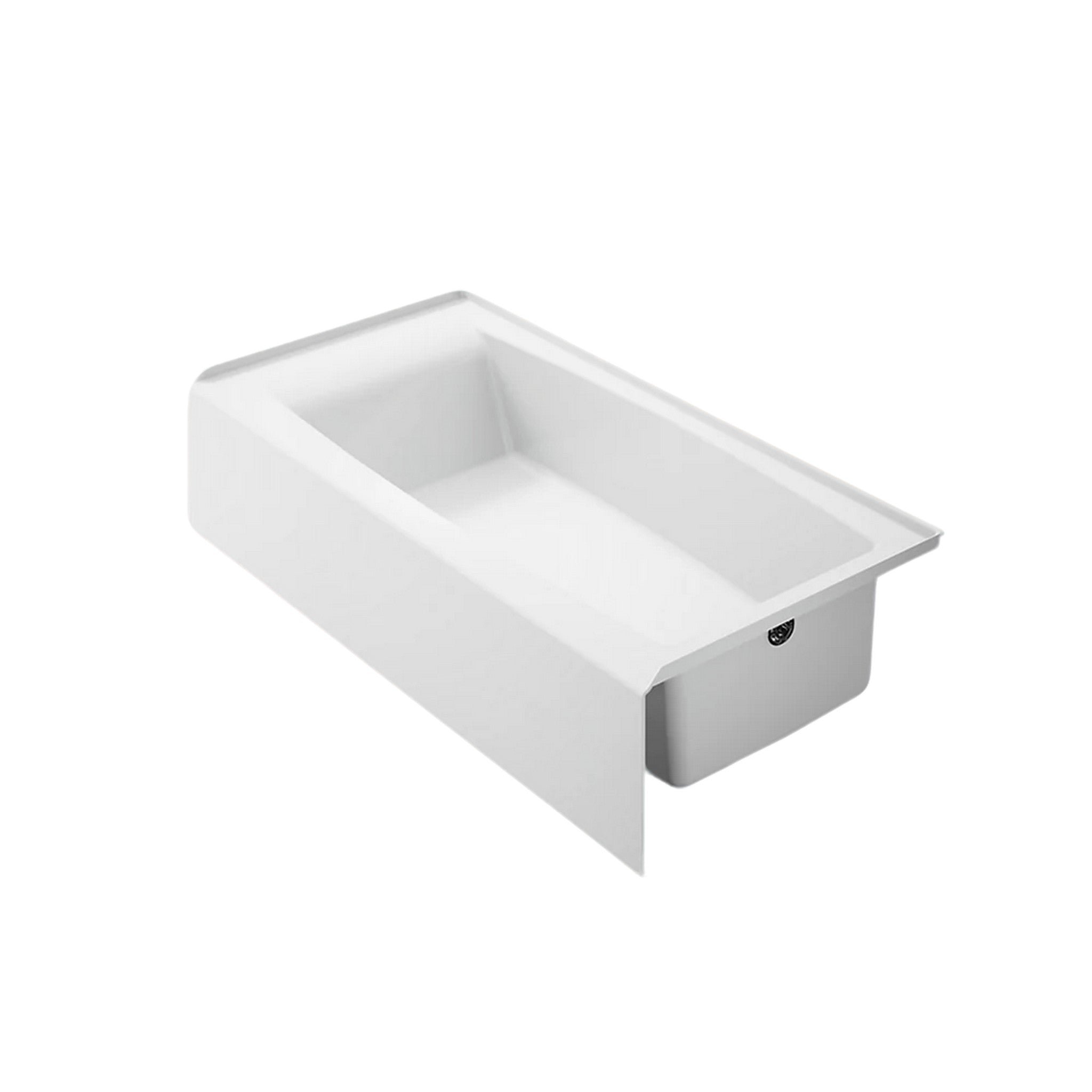 ENTITY RECTANGLE 60 X 30 INCHES ALCOVE BATHTUB WITH INTEGRAL APRON AND FLANGE - robinsonco.ca