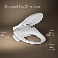 PUREWASH® E545 ELONGATED BIDET TOILET SEAT - robinsonco.ca