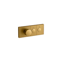 ANTHEM TWO-OUTLET RECESSED MECHANICAL THERMOSTATIC SHOWER VALVE CONTROL PANEL - robinsonco.ca