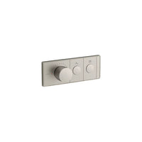 ANTHEM TWO-OUTLET RECESSED MECHANICAL THERMOSTATIC SHOWER VALVE CONTROL PANEL - robinsonco.ca