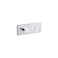 ANTHEM TWO-OUTLET RECESSED MECHANICAL THERMOSTATIC SHOWER VALVE CONTROL PANEL - robinsonco.ca