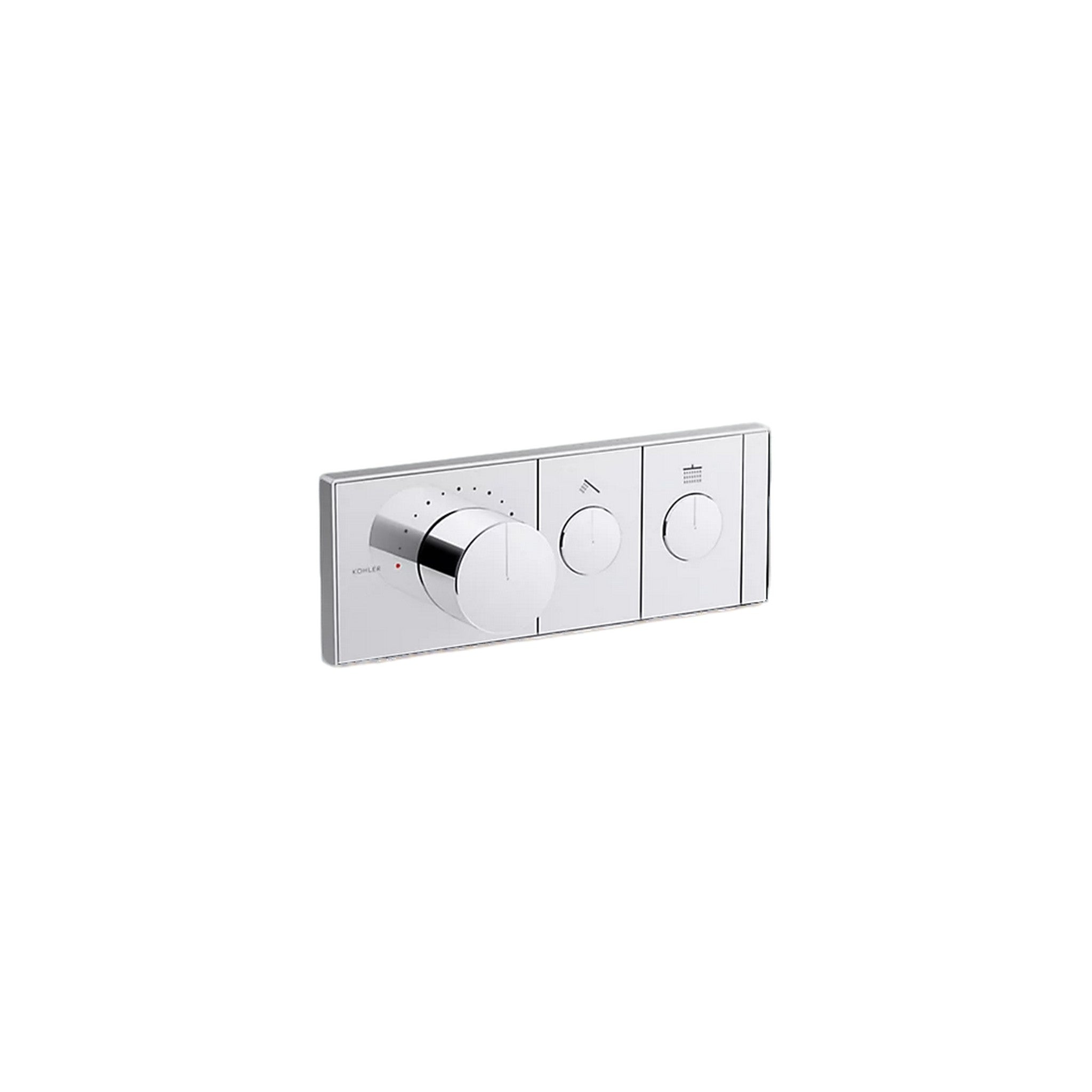 ANTHEM TWO-OUTLET RECESSED MECHANICAL THERMOSTATIC SHOWER VALVE CONTROL PANEL - robinsonco.ca
