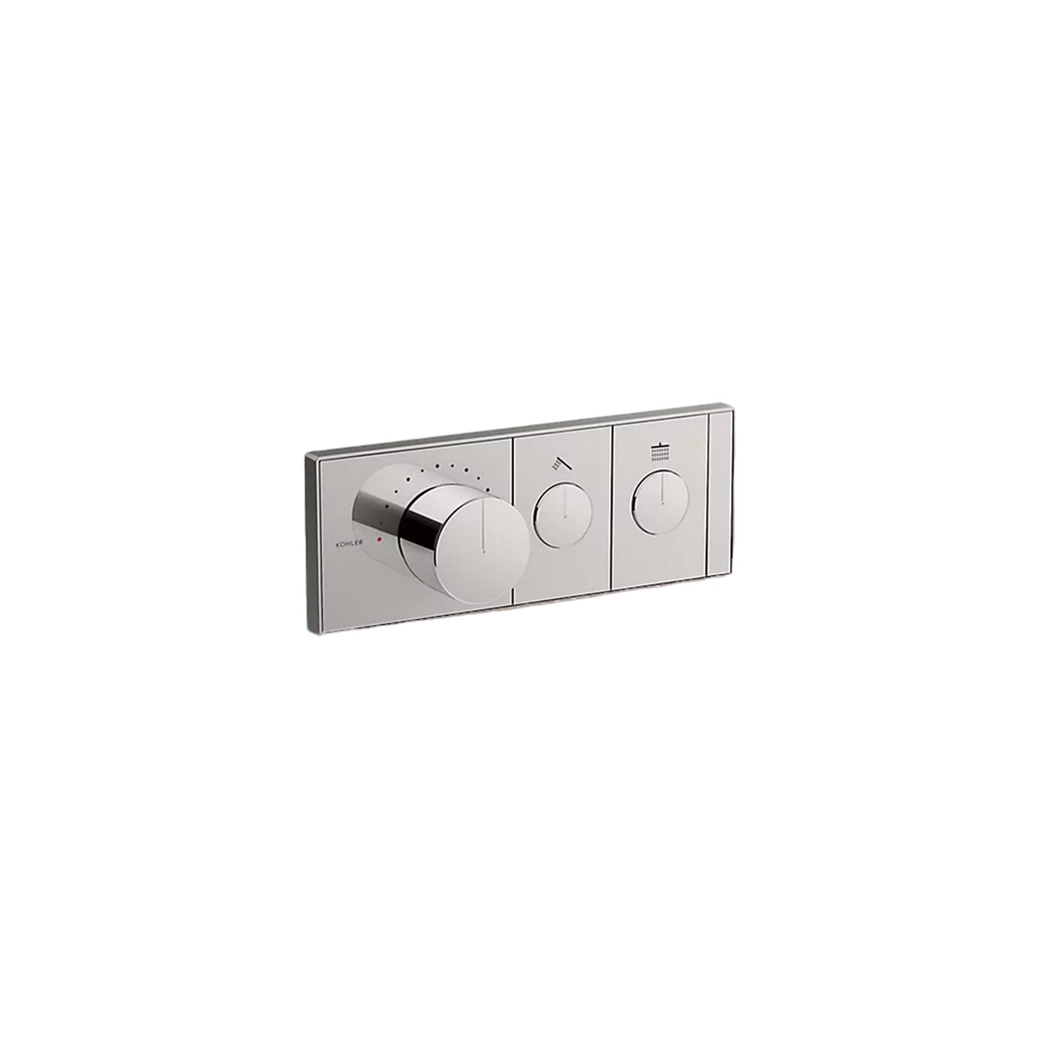 ANTHEM TWO-OUTLET RECESSED MECHANICAL THERMOSTATIC SHOWER VALVE CONTROL PANEL - robinsonco.ca
