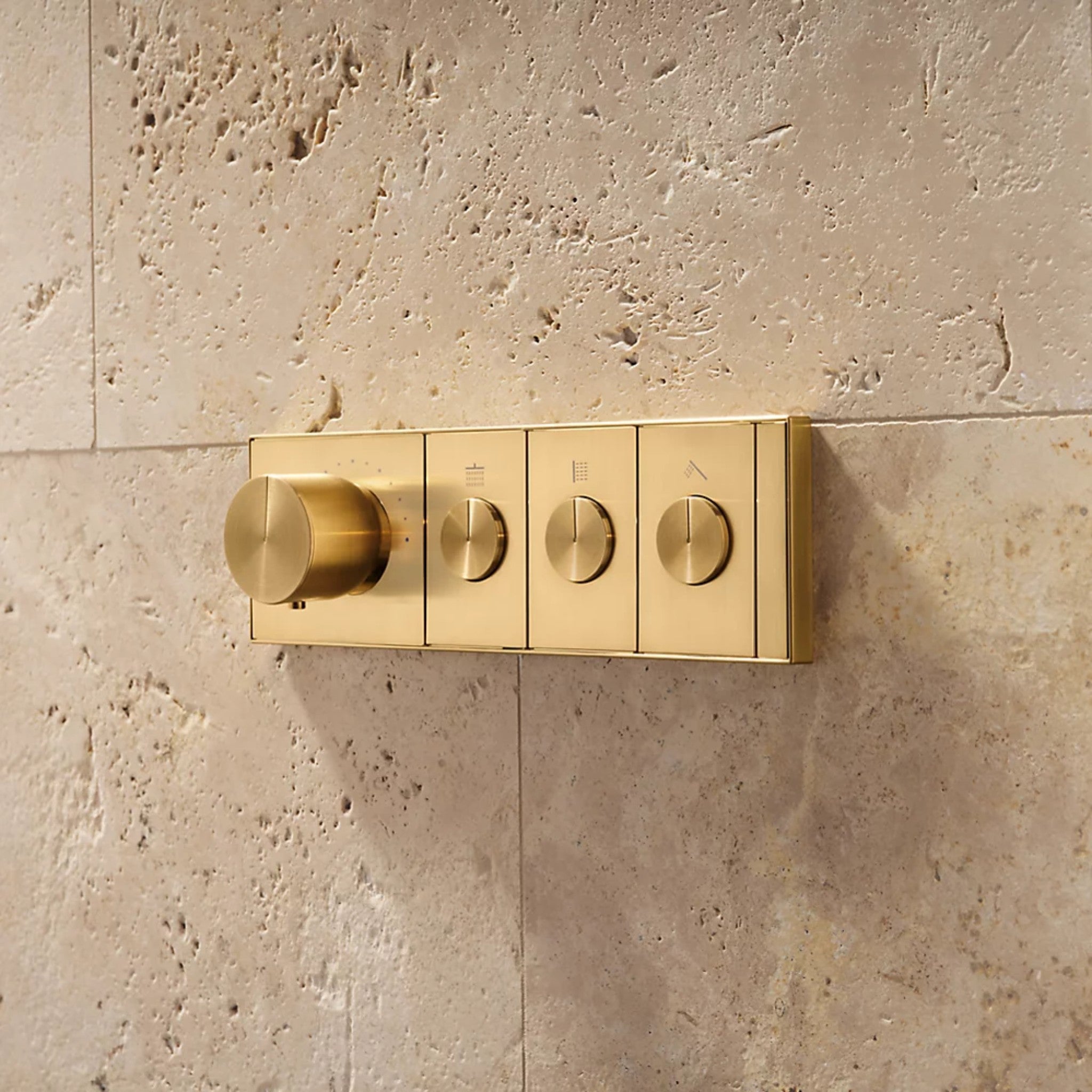 ANTHEM THREE-OUTLET RECESSED MECHANICAL THERMOSTATIC SHOWER VALVE CONTROL PANEL - robinsonco.ca
