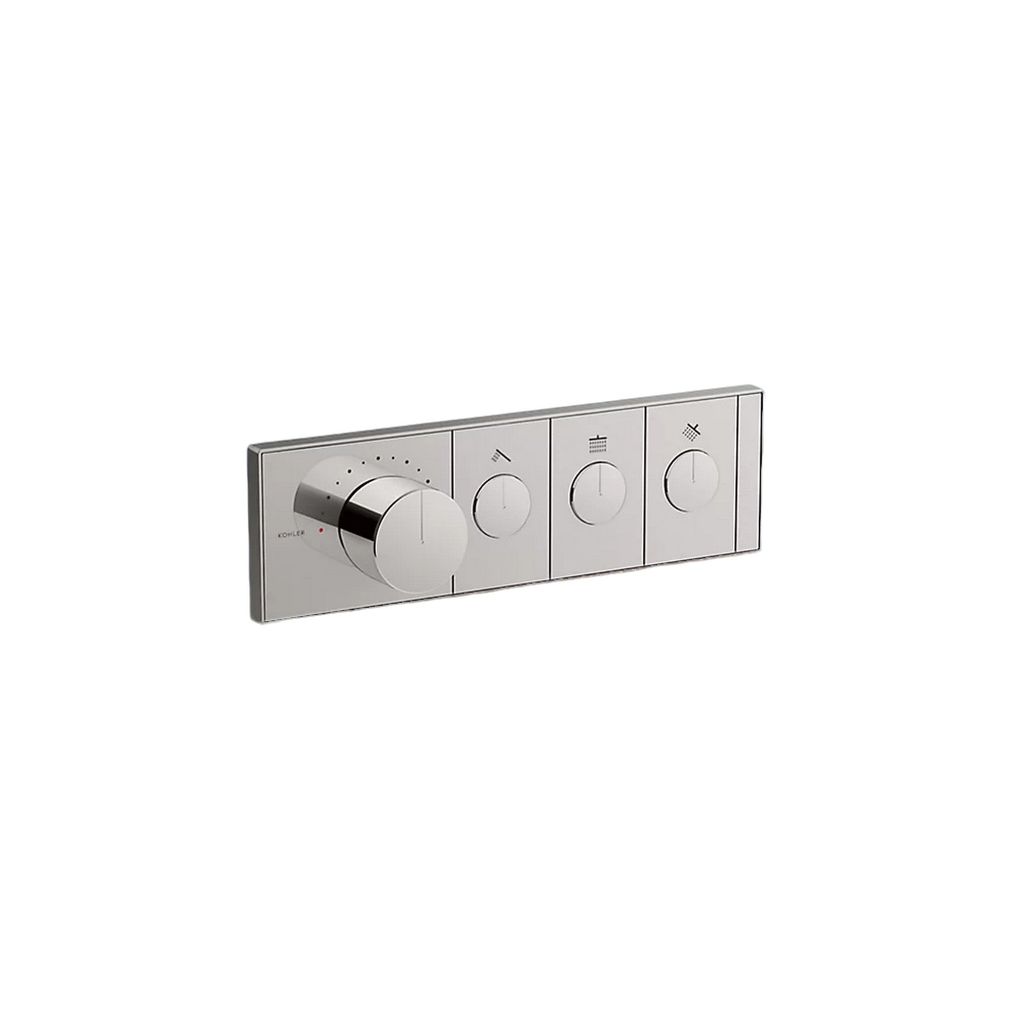 ANTHEM THREE-OUTLET RECESSED MECHANICAL THERMOSTATIC SHOWER VALVE CONTROL PANEL - robinsonco.ca