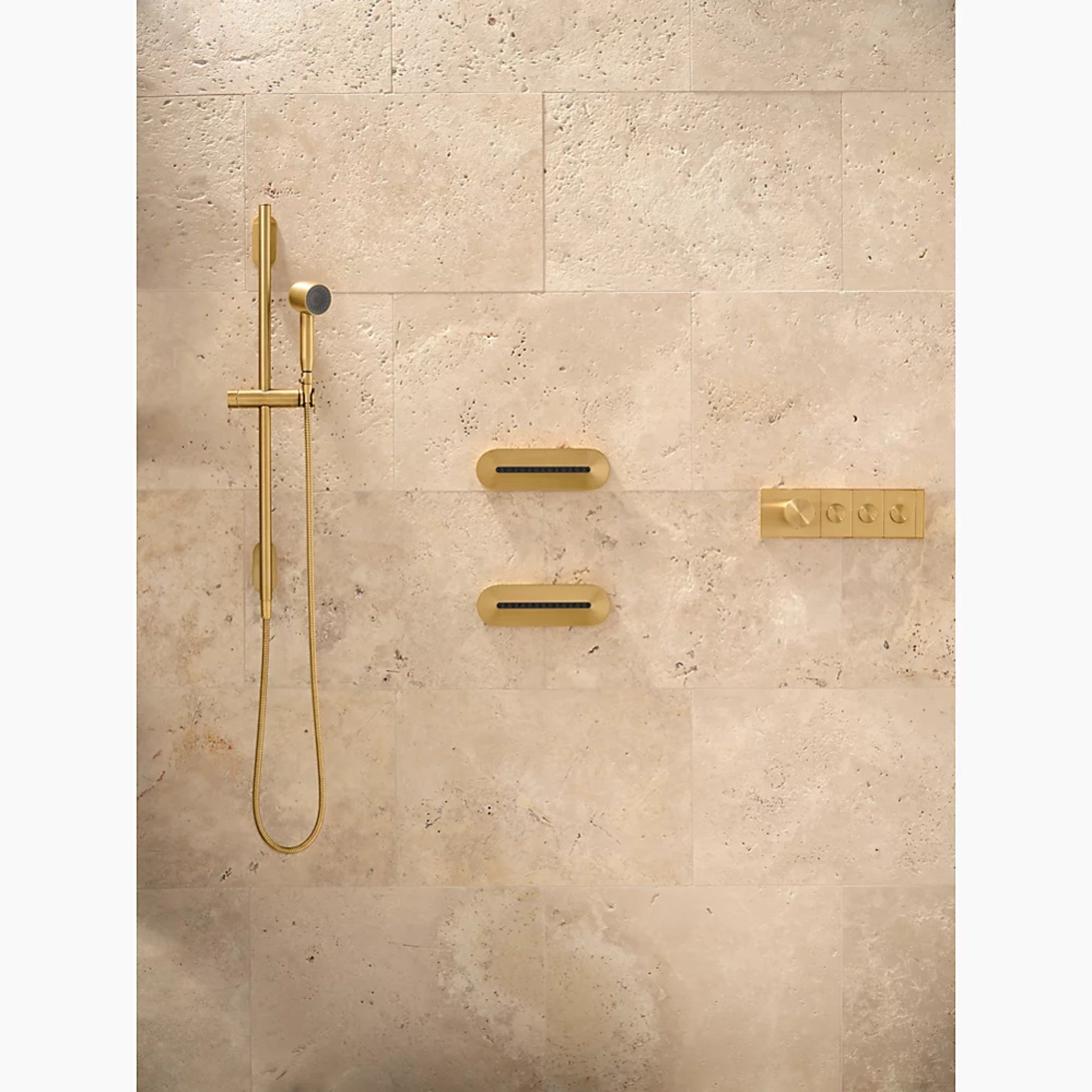 ANTHEM THREE-OUTLET RECESSED MECHANICAL THERMOSTATIC SHOWER VALVE CONTROL PANEL - robinsonco.ca