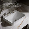VOX 23 INCH RECTANGLE VESSEL BATHROOM SINK