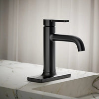 VENZA SINGLE-HANDLE BATHROOM SINK FAUCET - robinsonco.ca