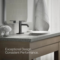 VENZA SINGLE-HANDLE BATHROOM SINK FAUCET - robinsonco.ca
