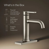VENZA SINGLE-HANDLE BATHROOM SINK FAUCET - robinsonco.ca