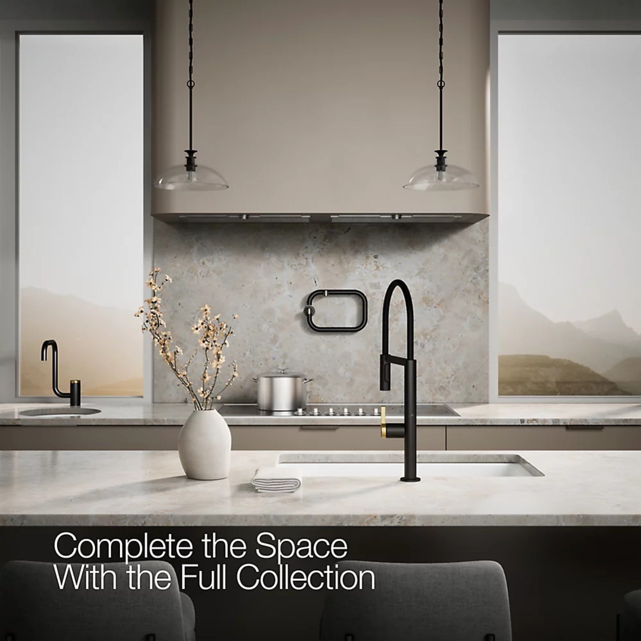 COMPONENTS® SEMI-PROFESSIONAL KITCHEN SINK FAUCET WITH TWO-FUNCTION SPRAYHEAD - robinsonco.ca