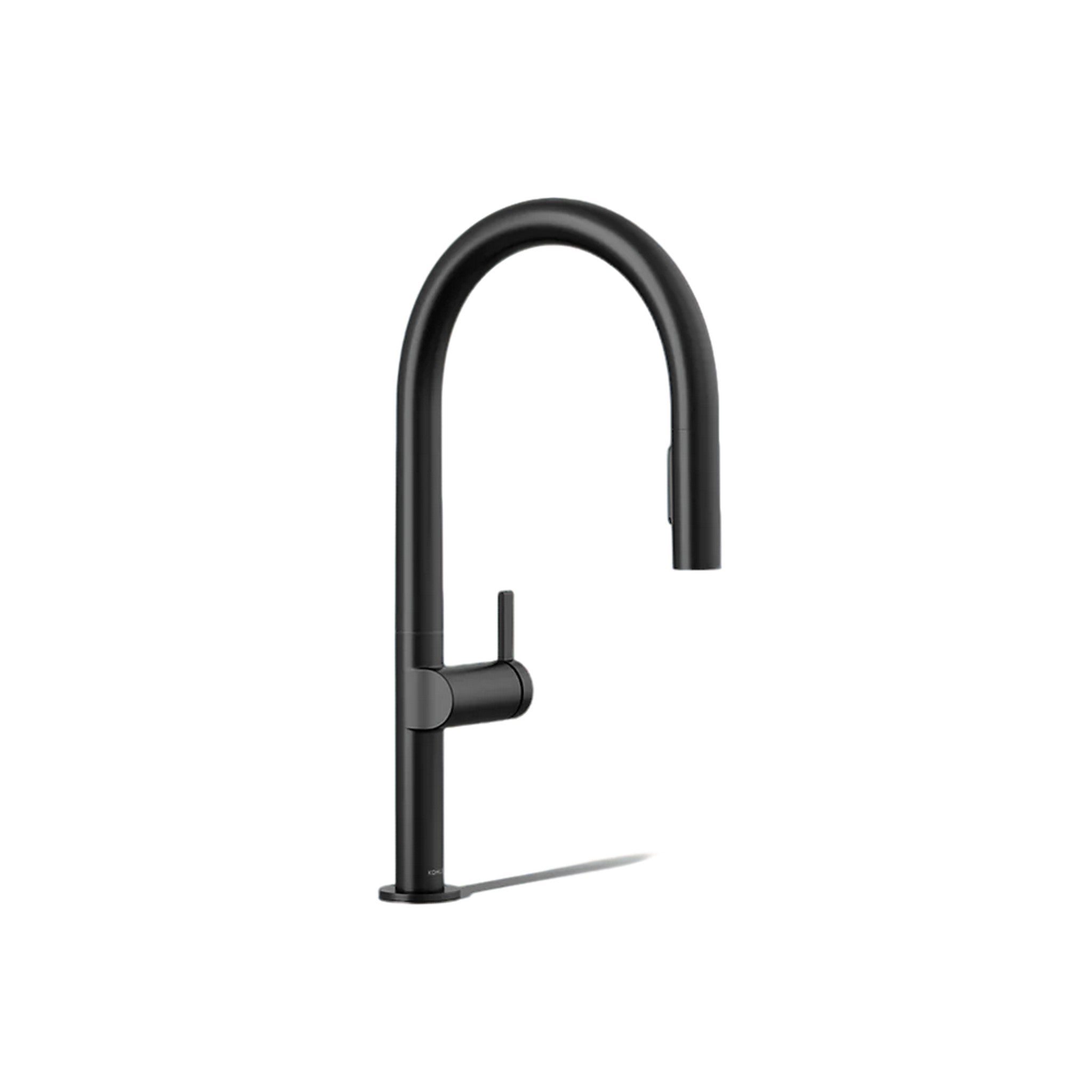 COMPONENTS® ARC SPOUT PULL-DOWN KITCHEN SINK FAUCET WITH TWO-FUNCTION SPRAYHEAD - robinsonco.ca