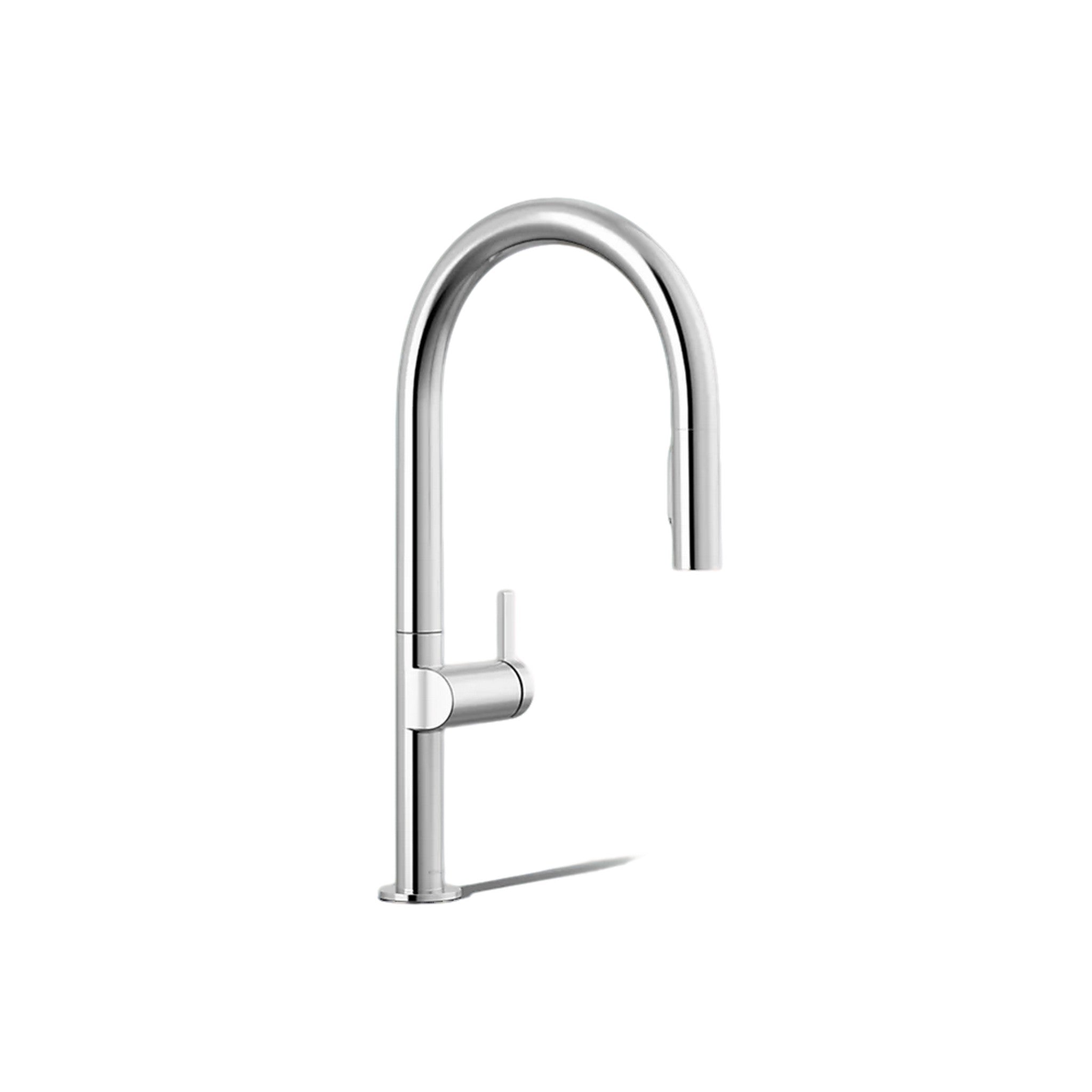 COMPONENTS® ARC SPOUT PULL-DOWN KITCHEN SINK FAUCET WITH TWO-FUNCTION SPRAYHEAD - robinsonco.ca