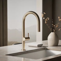 COMPONENTS® ARC SPOUT PULL-DOWN KITCHEN SINK FAUCET WITH TWO-FUNCTION SPRAYHEAD - robinsonco.ca