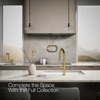 COMPONENTS® ARC SPOUT PULL-DOWN KITCHEN SINK FAUCET WITH TWO-FUNCTION SPRAYHEAD - robinsonco.ca