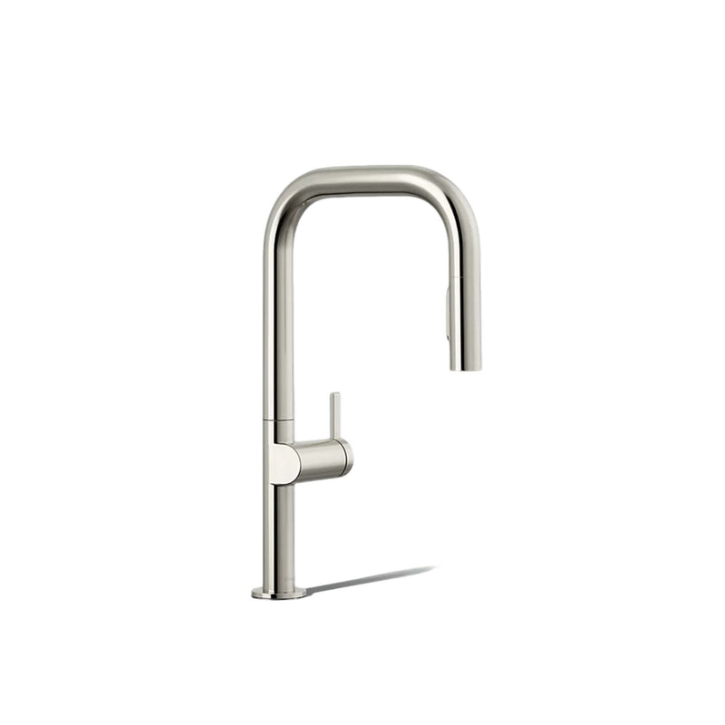 COMPONENTS® SQUARE SPOUT PULL-DOWN KITCHEN SINK FAUCET WITH TWO-FUNCTION SPRAYHEAD - robinsonco.ca
