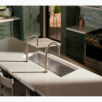COMPONENTS® TOUCHLESS ARC SPOUT PULL-DOWN KITCHEN SINK FAUCET WITH TWO-FUNCTION SPRAYHEAD - robinsonco.ca