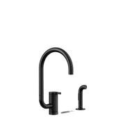 COMPONENTS® SINGLE-HANDLE KITCHEN SINK FAUCET WITH TWO-FUNCTION EXTENDED-REACH ARC SPOUT AND SIDE SPRAYER - robinsonco.ca