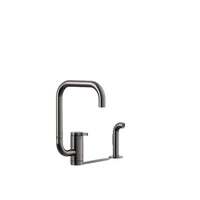COMPONENTS® SINGLE-HANDLE KITCHEN SINK FAUCET WITH TWO-FUNCTION EXTENDED-REACH SQUARE SPOUT AND SIDE SPRAYER - robinsonco.ca