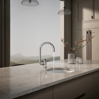 COMPONENTS® SINGLE-HANDLE BAR SINK FAUCET WITH TWO-FUNCTION EXTENDED-REACH ARC SPOUT - robinsonco.ca