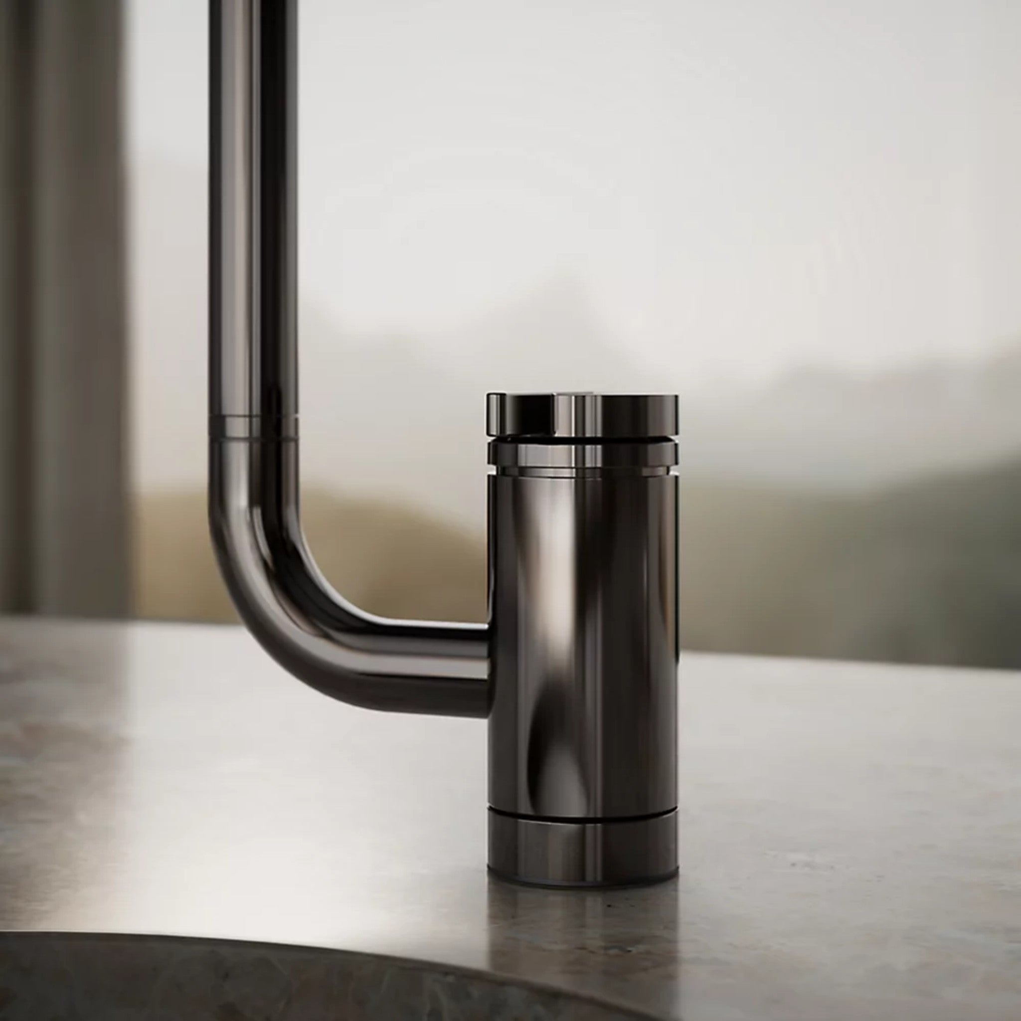 COMPONENTS® SINGLE-HANDLE BAR SINK FAUCET WITH TWO-FUNCTION EXTENDED-REACH ARC SPOUT - robinsonco.ca