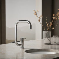 COMPONENTS® SINGLE-HANDLE BAR SINK FAUCET WITH TWO-FUNCTION EXTENDED-REACH SQUARE  SPOUT - robinsonco.ca