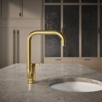 COMPONENTS® SINGLE-HANDLE BAR SINK FAUCET WITH TWO-FUNCTION EXTENDED-REACH SQUARE  SPOUT - robinsonco.ca