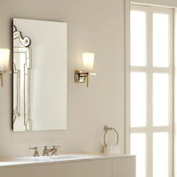 CATALAN 24 X 36 INCHES ALUMINUM SINGLE-DOOR MEDICINE CABINET WITH 107 DEGREE HINGE